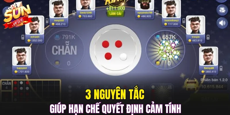 3 nguyên tắc giúp hạn chế quyết định cảm tính 