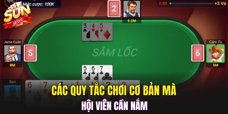 Các quy tắc chơi cơ bản mà hội viên cần nắm