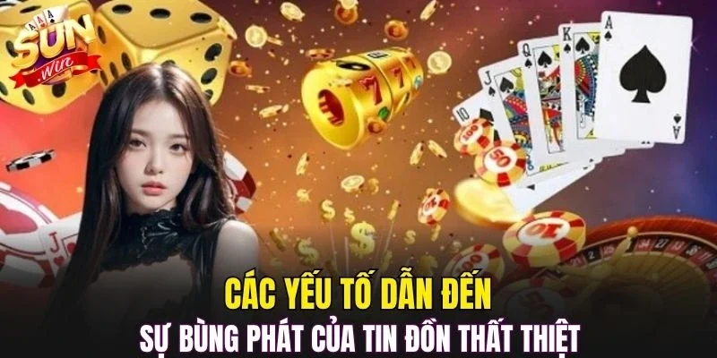 Các yếu tố dẫn đến sự bùng phát của tin đồn thất thiệt
