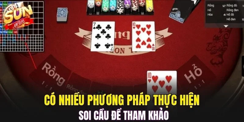 Có nhiều phương pháp thực hiện soi cầu để tham khảo
