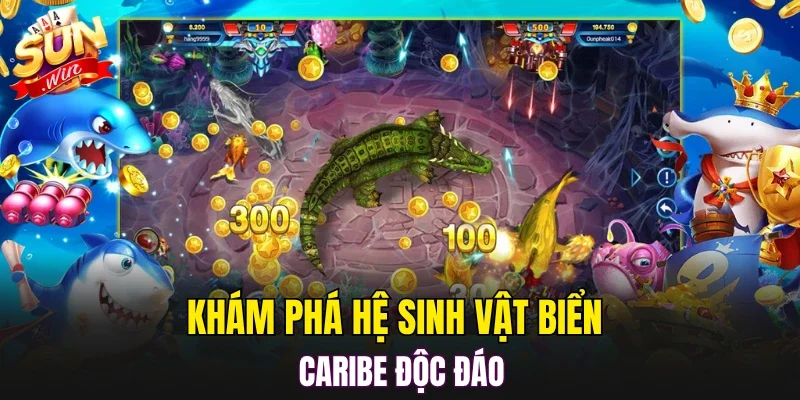 Khám phá hệ sinh vật biển Caribe độc đáo