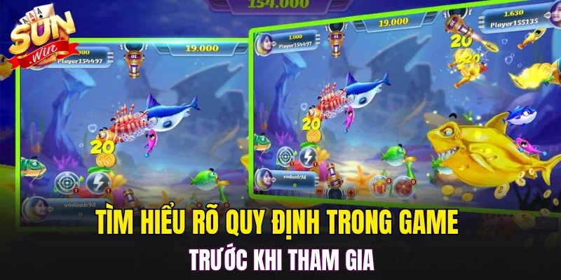 Tìm hiểu rõ quy định trong game trước khi tham gia